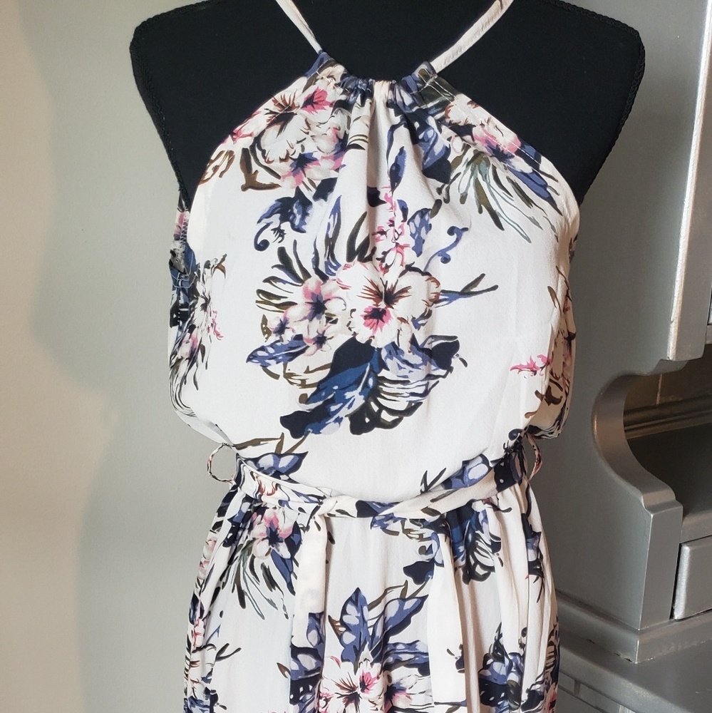 Halter maxi dress